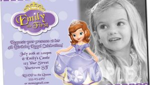 Princess sofia Birthday Invitation Template sofia the First Invitation Printable Birthday Party Invite