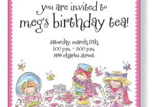 Princess Tea Party Invitation Wording Tea Party Princess Invitation – orderecigsjuicefo