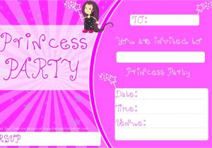 Princess Tea Party Invitations Free Printable Free Downloadable Princess Tea Party Invitation