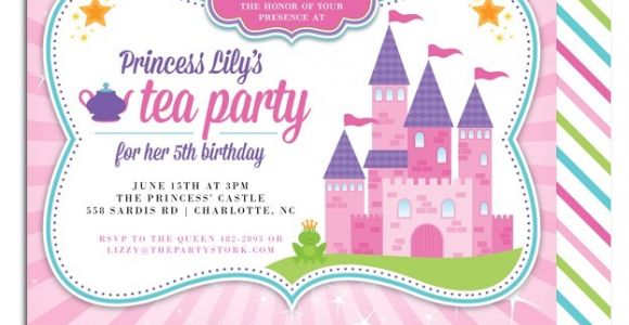 Princess Tea Party Invitations Free Printable Free Printable Princess Tea Party Invitation