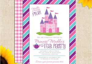 Princess Tea Party Invitations Free Printable Princess Tea Party Birthday Invitation Di Yellowbrickgraphics