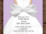 Print at Home Bridal Shower Invitations Bridal Shower Invitation Lace Bow Design Multiple