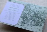 Print Map for Wedding Invitations Items Similar to Diy Vintage Map Wedding Invitation Green