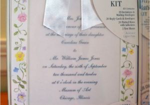 Print Your Own Wedding Invitations Kits 20 Ct Wilton Garden Garland Print Your Own Wedding B 39 Day
