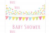 Printable Baby Girl Shower Invitations Printable Girl Baby Shower Invitations
