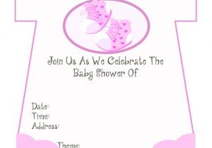 Printable Baby Shower Invitations for A Girl Free Printable Baby Shower Invitations for Girl