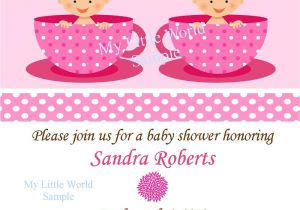 Printable Baby Shower Invitations Twins Twin Invitation Twin Birthday Invitations Twin Baby Shower