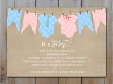 Printable Baby Shower Invitations Twins Twins Baby Shower Invitations Printable