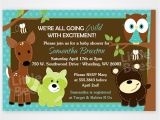 Printable Baby Shower Invitations Woodland Animals Woodland forest Animal Friends Printable Baby Shower or