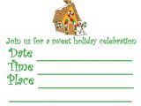 Printable Christmas Party Invite Template 6 Best Images Of Christmas Party Invitation Printable
