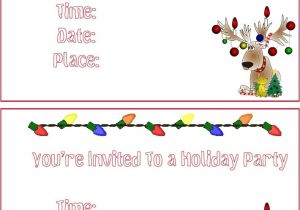 Printable Christmas Party Invite Template Christmas Invitation Templates Free Template Resume Builder