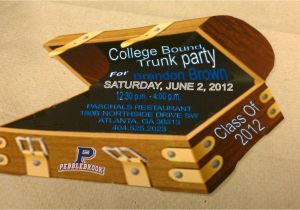 Printable College Trunk Party Invitations College Bound Trunk Party Invitation 39 Prissypeoples
