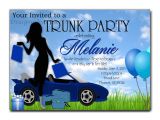 Printable College Trunk Party Invitations How to Select the Trunk Party Invitations Templates