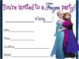 Printable Frozen Birthday Invitations 9 Best Images Of Frozen Birthday Invitations Printable