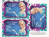 Printable Frozen Birthday Invitations Frozen Colored Free Printable Party Kit Oh My Fiesta