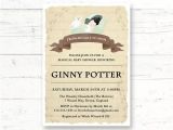 Printable Harry Potter Baby Shower Invitations Harry Potter Baby Shower Printable Invitation Baby Harry