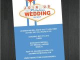 Printable Las Vegas Wedding Invitations Las Vegas themed Wedding Invitation Vegas by Memorableimprints