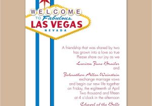 Printable Las Vegas Wedding Invitations Vegas Wedding Invitations Template Best Template Collection
