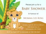 Printable Lion King Baby Shower Invitations Baby Lion King Baby Shower Invitation by Designsbyoccasion