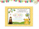 Printable Lion King Baby Shower Invitations Printable Lion King Baby Shower Invitations
