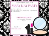Printable Mary Kay Party Invitations Mary Kay Party Invitations – Gangcraft
