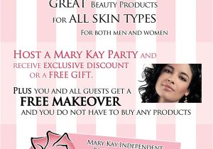 Printable Mary Kay Party Invitations Mary Kay Promotional Flyers Consultant S and Free