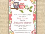 Printable Owl Baby Shower Invitations Owl Baby Shower Invitations Diy Printable Baby Girl