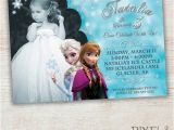 Printable Personalized Frozen Birthday Invitations Items Similar to Frozen Printable Invitation Custom