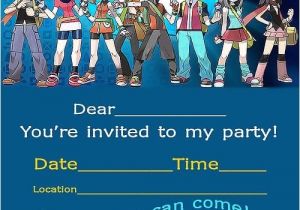 Printable Pokemon Birthday Invitations Pokemon Invitation Printable Free