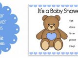 Printable Teddy Bear Baby Shower Invitations Teddy Bear Baby Shower Invitations – Gangcraft