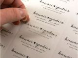 Printed Address Labels for Wedding Invitations Custom Print Clear Address Labels 2 5 8 X 1 Transparent