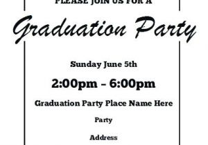 Printed Graduation Party Invitations Printable Party Invitations Ryanbradley Co
