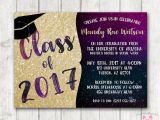 Printing Graduation Invitations at Home Printable Graduation Invitations Glitter Galaxy