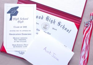 Proper Way to Address Graduation Invitations How to Put together Graduation Announcements Synonym
