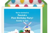 Punchbowl Birthday Invitations 1st Birthday Invitations