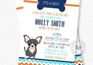 Puppy Dog Baby Shower Invitations Boy Baby Shower Invitations Puppy Baby Shower Dog Baby