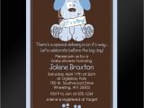 Puppy Dog Baby Shower Invitations Precious Puppy Dog Printable Baby Shower or Birthday