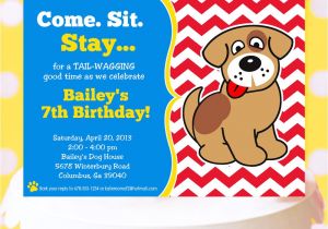 Puppy Dog Party Invites Puppy Party Invitation Puppy Birthday Invitation Printable