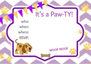 Puppy Party Invites Puppy Party Ideas About A Mom
