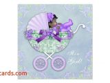 Purple and Green Baby Shower Invitations Purple and Green Baby Shower Invitations
