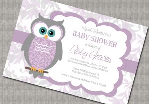 Purple and Yellow Baby Shower Invitations Purple and Yellow Baby Shower Invitation Various