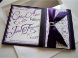 Purple Silver and Black Wedding Invitations Purple and Black Wedding Invitations is the Fresh Ideas Of