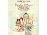 Quick Bridal Shower Invitations Tea and Desserts Bridal Shower Invitation 5" X 7