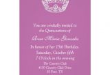 Quinceanera Invitation Maker Pink Elegant Crown Quinceanera Invitation 5 Quot X 7