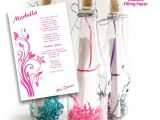 Quinceanera Invitations In A Bottle Bottle Sweet 15 Invitations Kit
