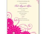 Quinceaneras Invitations Cards Dahlias Pink Quinceanera Invitations Paperstyle