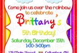 Rainbow Party Invitation Template Rainbow Party Invitation Birthday Party Rainbow Party