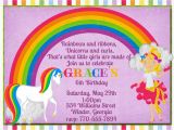 Rainbow Unicorn Birthday Invitations Free Unicorn Rainbow Birthday Invitation Digital File