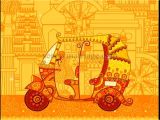 Rajasthani Wedding Invitation Template Auto Raja Auto Rani Rajasthani theme A Golden Animated