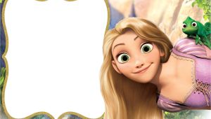 Rapunzel Birthday Invitation Template Free Printable Princess Rapunzel Invitation Templates